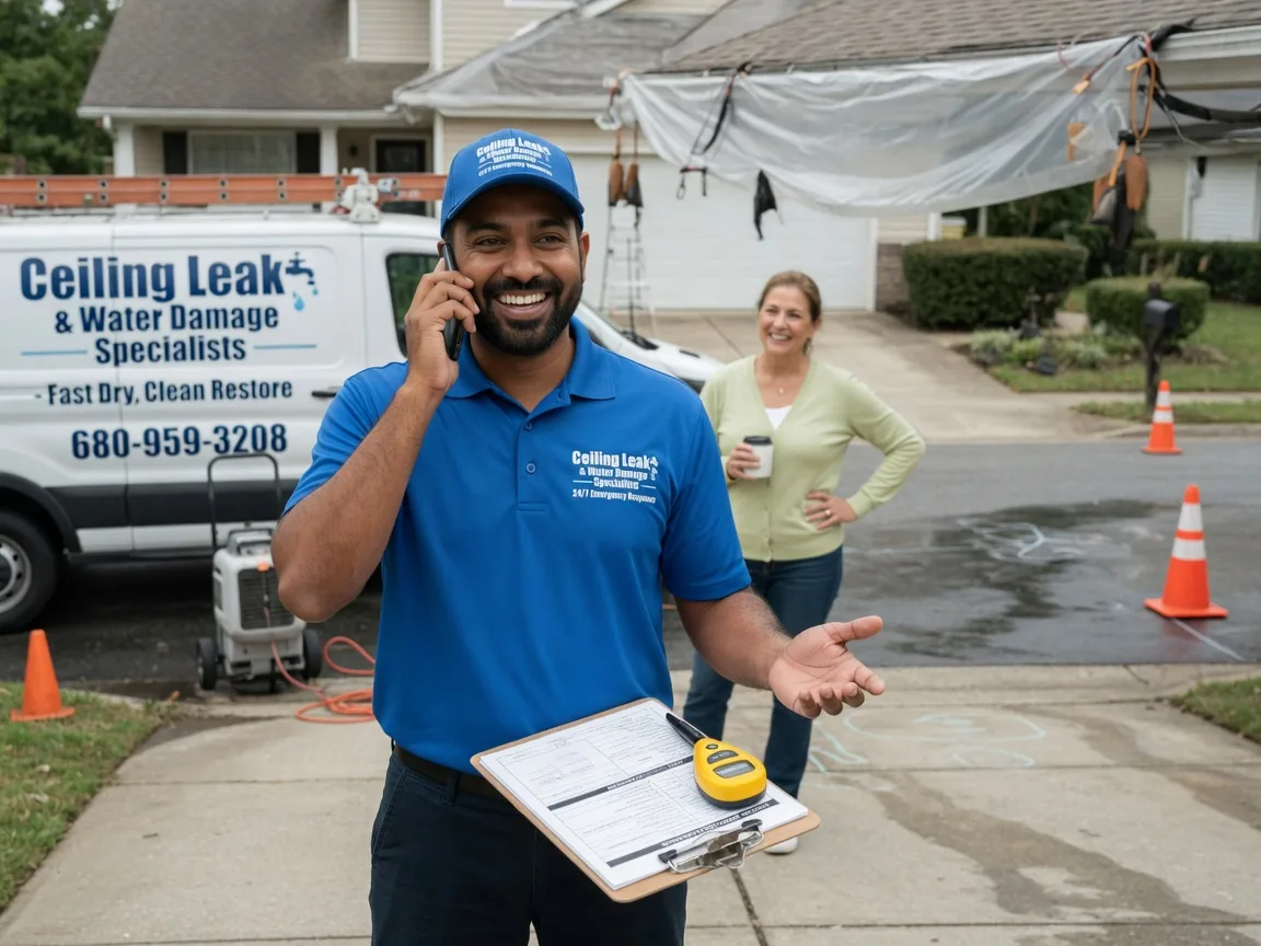 Ceiling Leak Cleanup Easton, MA FAQs